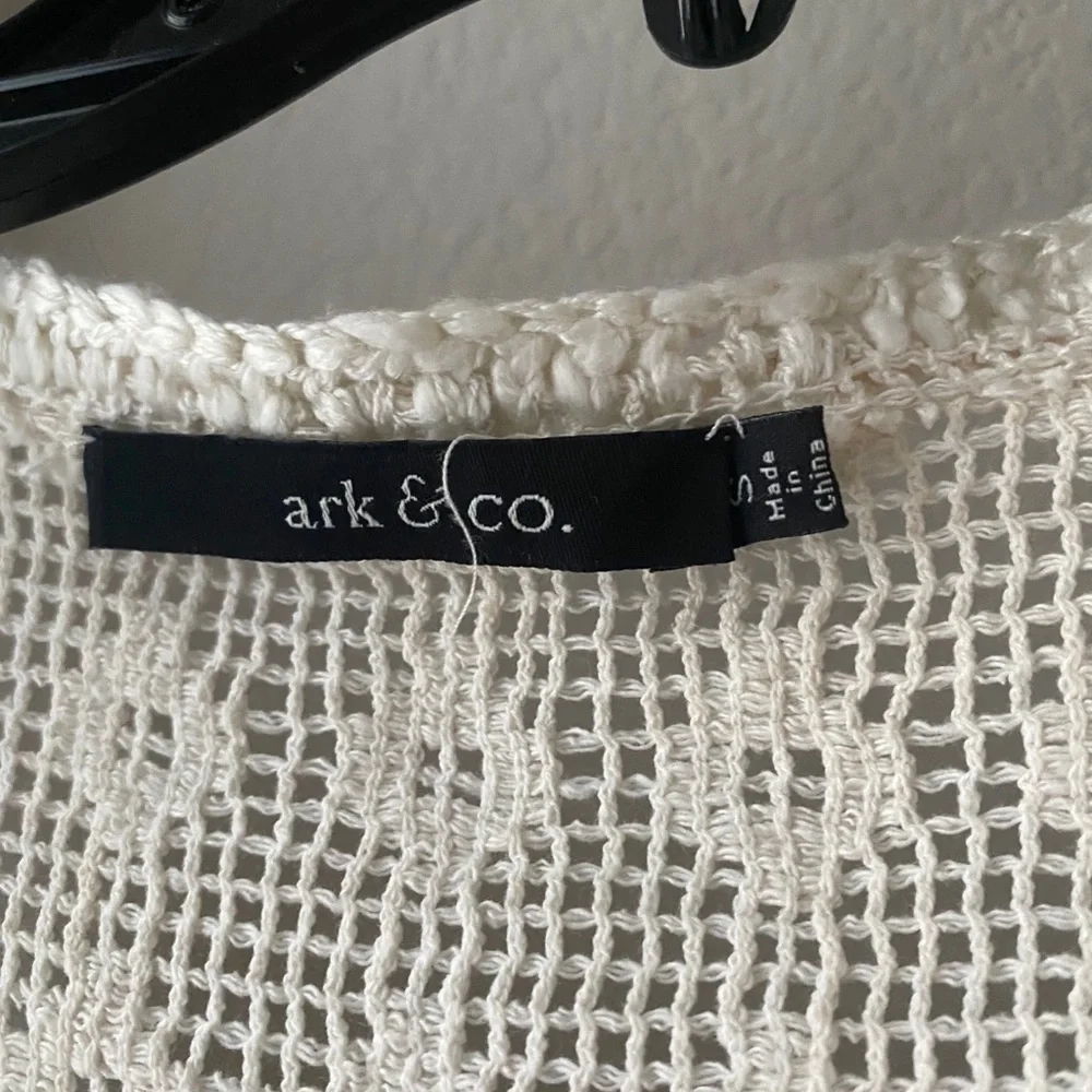 White Fringe Sweater - ark & co - Picture 6 of 6